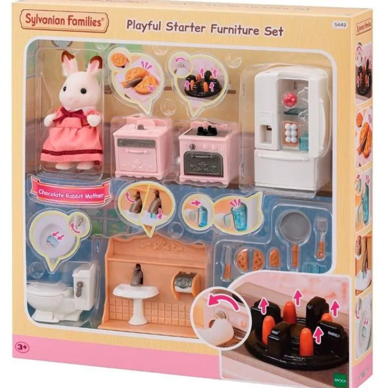 EPOCH Muñecas|Sylvanian Families Pack Accesorios Casa