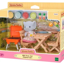 EPOCH Muñecas|Sylvanian Families Pack Barbacoa Elefante