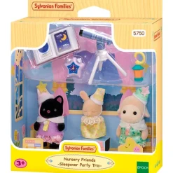 EPOCH Sylvanian Families Pack Fiesta de Pijamas- Muñecas
