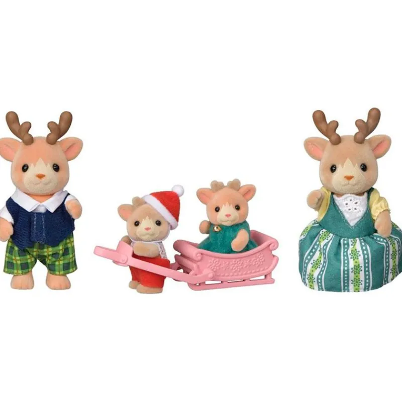 EPOCH Muñecas|Sylvanian Families Pack Familia Reno