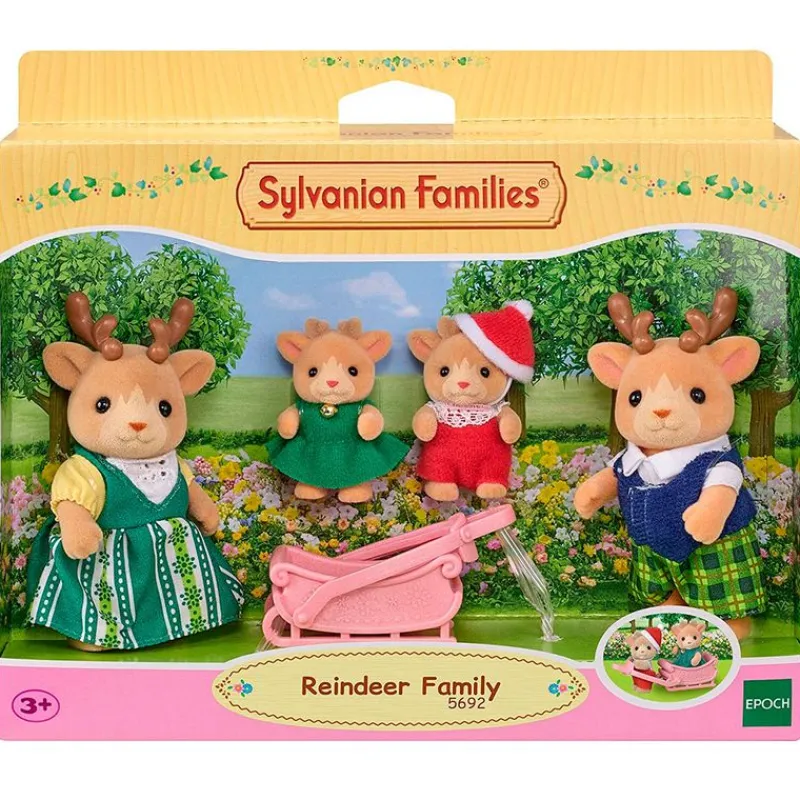 EPOCH Muñecas|Sylvanian Families Pack Familia Reno