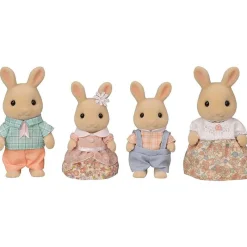 EPOCH Muñecas|Sylvanian Families Pack Familia Conejo Leche