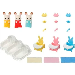 EPOCH Muñecas|Sylvanian Families Pack Habitación Trillizos