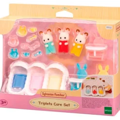 EPOCH Muñecas|Sylvanian Families Pack Habitación Trillizos