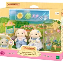 EPOCH Muñecas|Sylvanian Families Pack Hermanos Conejo Flora