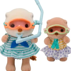 EPOCH Sylvanian Families Pack Hermanas Nutria Marina- Muñecas