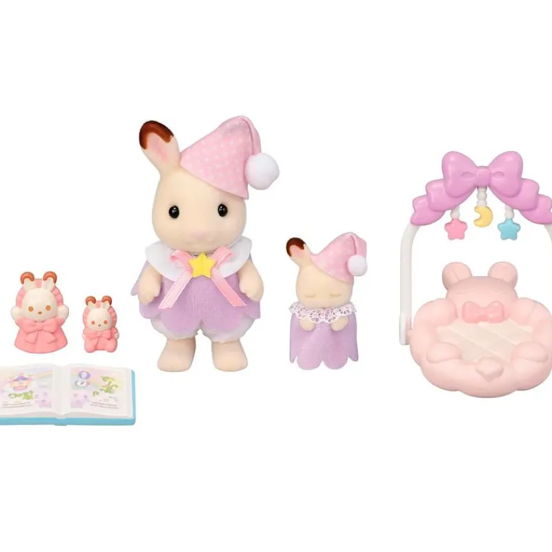 EPOCH Sylvanian Families Pack Hora de Dormir- Muñecas