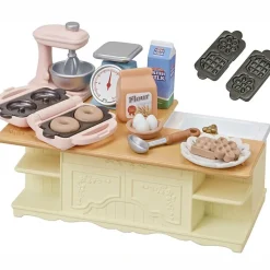 EPOCH Muñecas|Sylvanian Families Pack Isla de Cocina