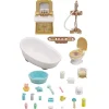 EPOCH Muñecas|Sylvanian Families Set Baño Country