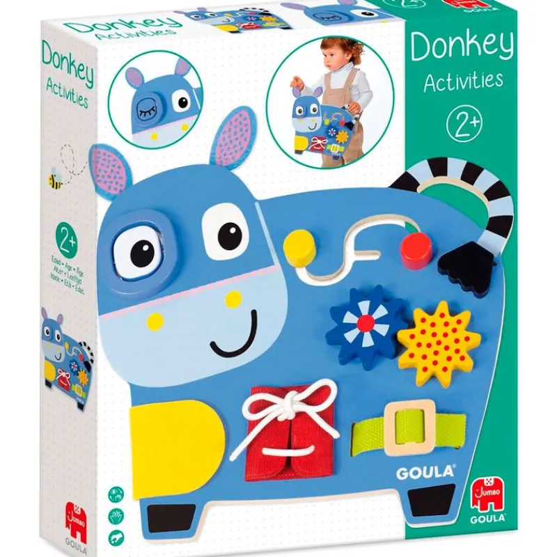 GOULA Tabla de Actividades Burrito- Juegos Y Juguetes Educativos