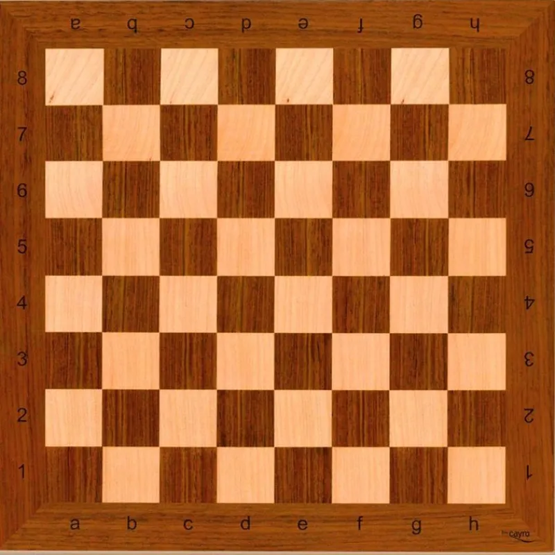 CAYRO Juegos De Madera|Juegos De Mesa|Tablero Ajedrez de Madera