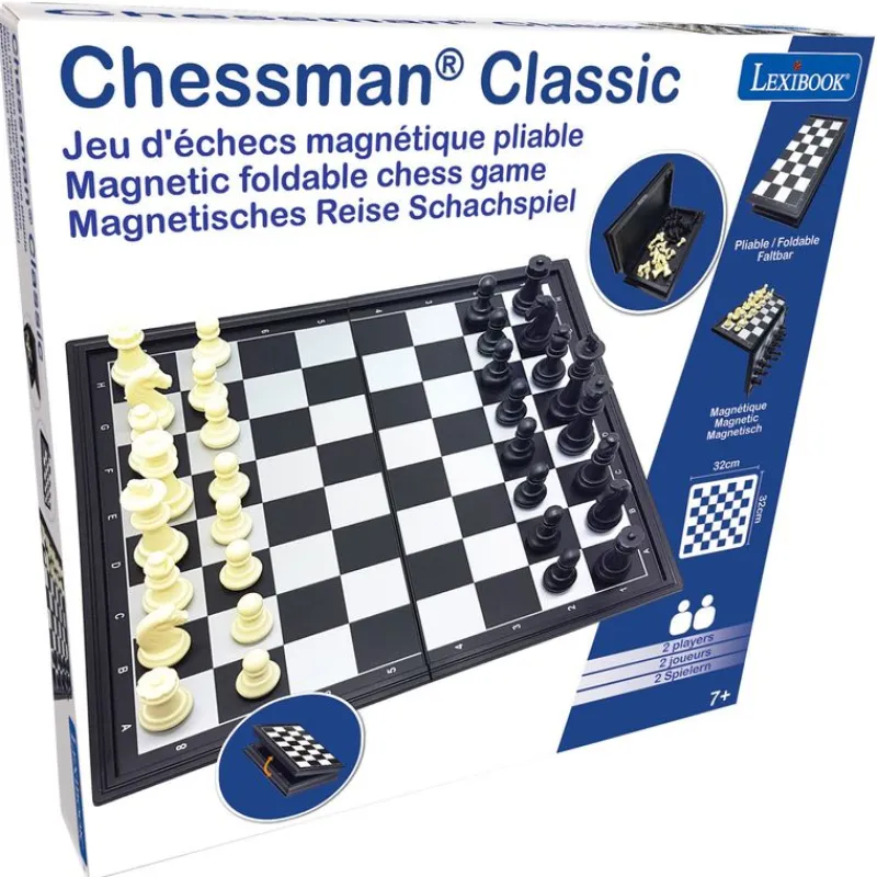 LEXIBOOK Tablero Ajedrez Magnético- Juegos De Mesa
