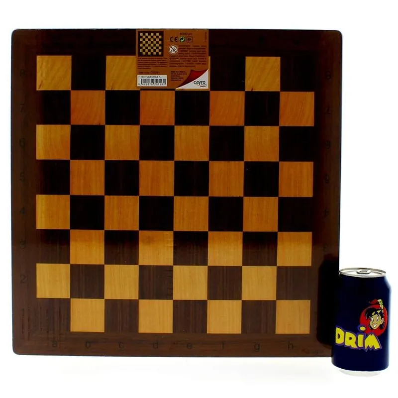 CAYRO Juegos De Mesa|Tablero de Madera Ajedrez y Damas