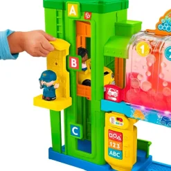 FISHER PRICE Vehículos, Trenes Y Parkings|Taller de Aprendizaje Luminoso