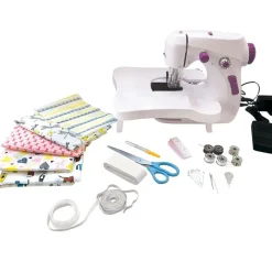 LEXIBOOK Juegos Y Juguetes De Imitación|Taller de Costuma Máquina de Coser Infantil