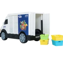 SELECCION DRIM Vehículos, Trenes Y Parkings|Teamsterz Camión Contenedor con Luces y Sonidos