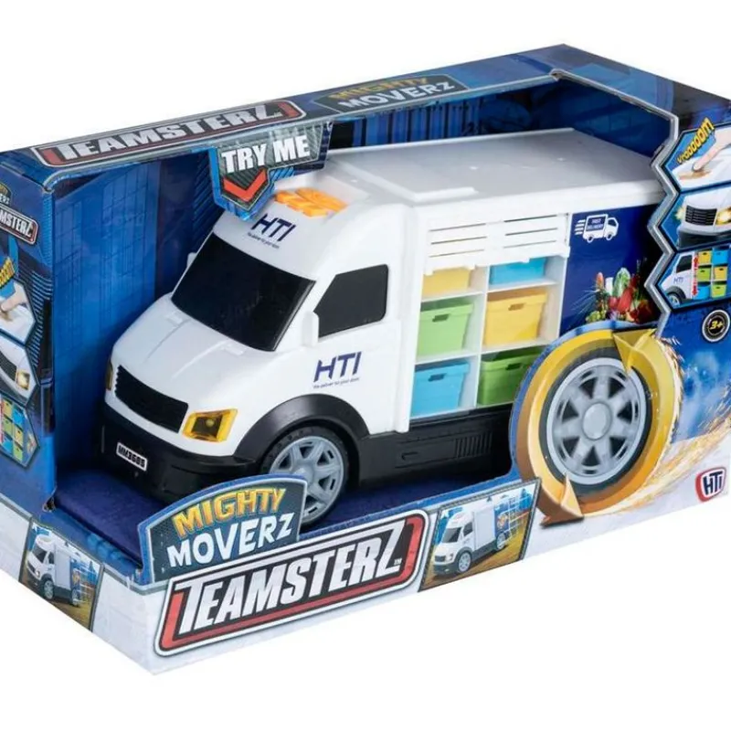 SELECCION DRIM Vehículos, Trenes Y Parkings|Teamsterz Camión Contenedor con Luces y Sonidos