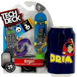 BIZAK Figuras Y Figuras De Acción|Tech Deck Mini Monopatín Enjoi Phone