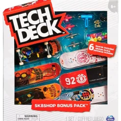 SPIN MASTER Figuras Y Figuras De Acción|Tech Deck Pack 6 Monopatines Surtido