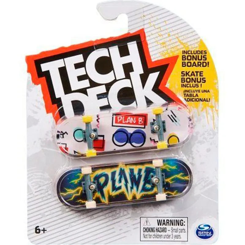SPIN MASTER Tech Deck Pack 2 Patines Surtidos- Figuras Y Figuras De Acción