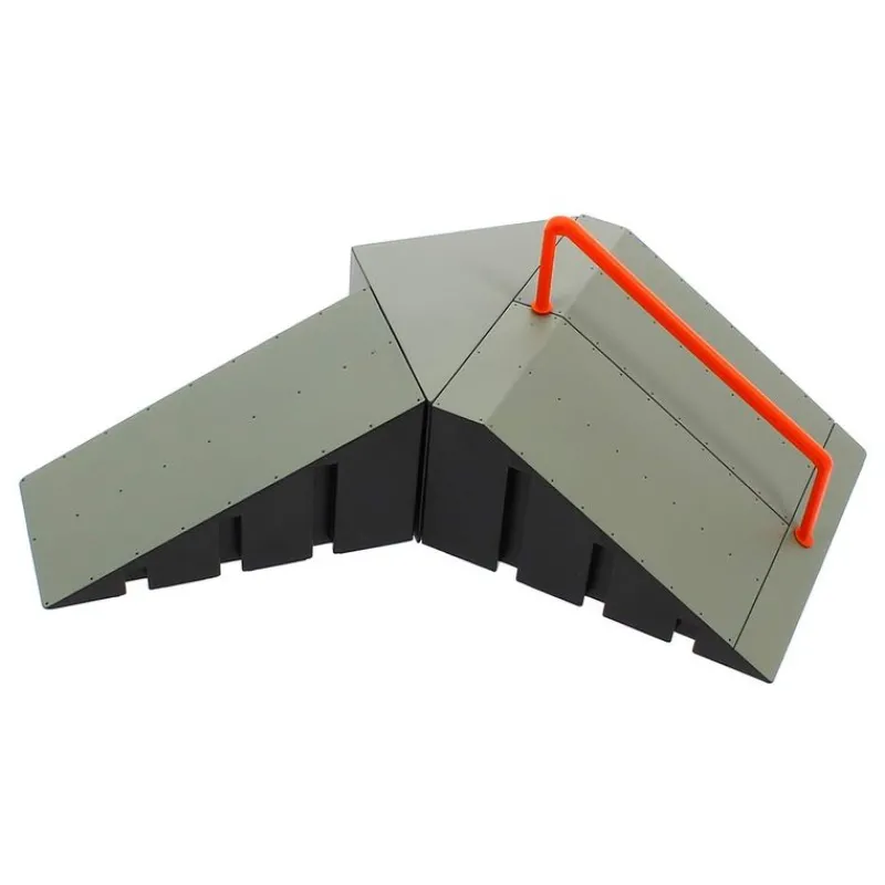 BIZAK Tech Deck Rampa Plateada- Vehículos, Trenes Y Parkings