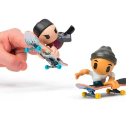SPIN MASTER Tech Deck SK8 Crew 2 Figuras + 2 Fingerboards STD- Figuras Y Figuras De Acción