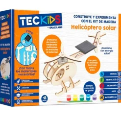 SELECCION DRIM Juegos De Madera|Juegos Y Juguetes Educativos|Teckids Construye Helicóptero Solar