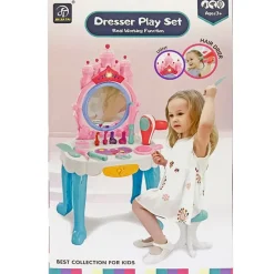 DRIM DISCOUNT Juegos Y Juguetes De Imitación|Tocador con Taburete