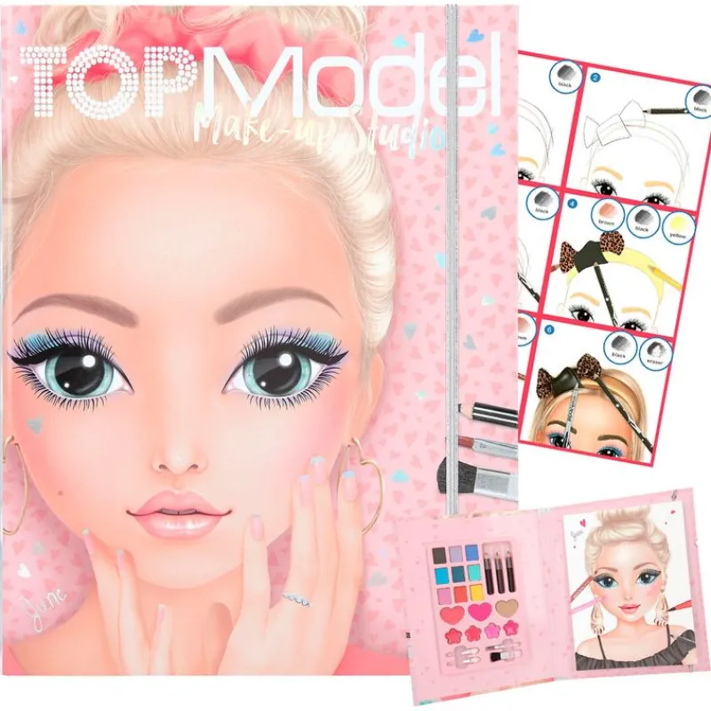 SELECCION DRIM Top Model Carpeta Guía de Maquillaje- Juegos Y Juguetes De Imitación