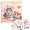 DEPESCHE Top Model Cuaderno Calcomanías Gatitos- Manualidades|Escolar