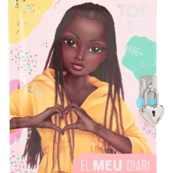 SELECCION DRIM Top Model Diario con Candado en Catalán- Artículos En Catalán|Escolar