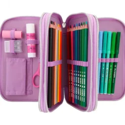 SELECCION DRIM Escolar|Top Model Estuche Triple Lleno Glamour