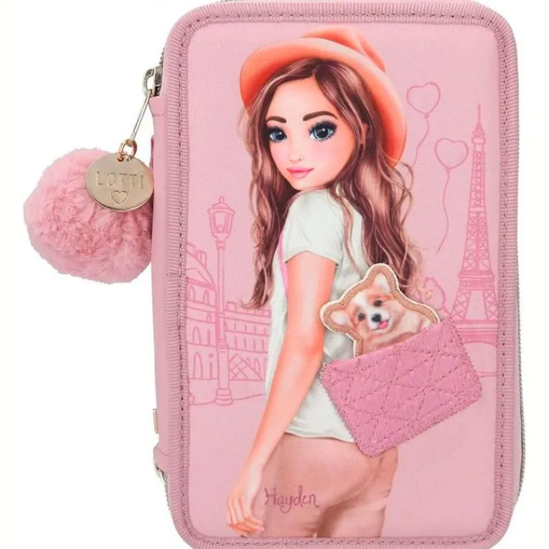 DEPESCHE Escolar|Top Model Estuche Triple Corgi