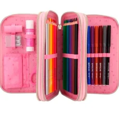 DEPESCHE Escolar|Top Model Estuche Triple Corgi