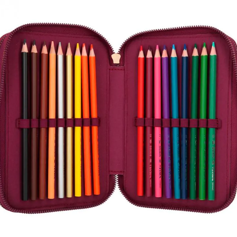 DEPESCHE Top Model Estuche Triple Autumn Fields- Escolar