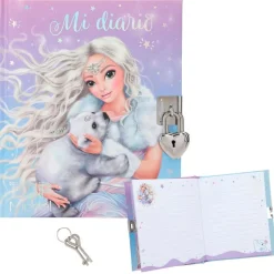 SELECCION DRIM Top Model Iceworld Diario con Candado- Escolar