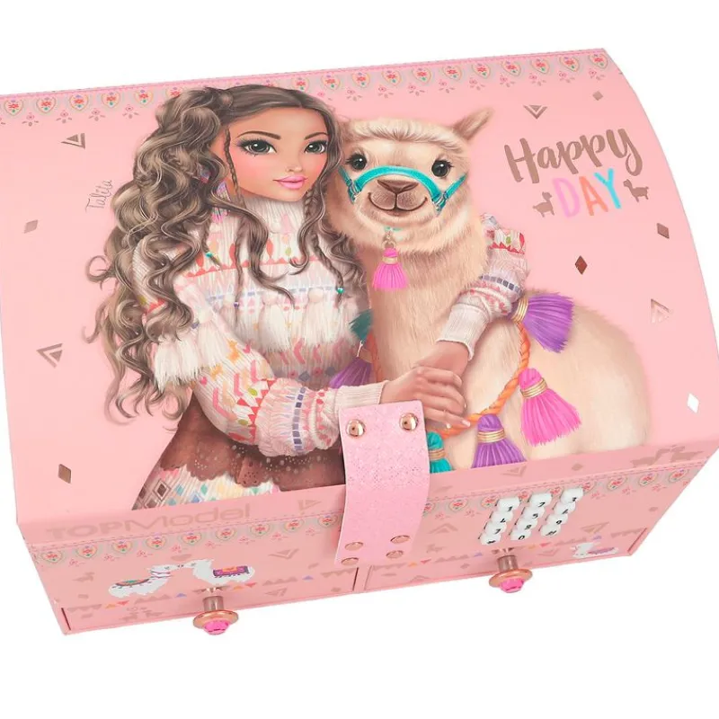 DEPESCHE Ropa Y Complementos|Top Model Joyero con Código Secreto Llama