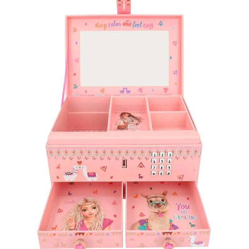 DEPESCHE Ropa Y Complementos|Top Model Joyero con Código Secreto Llama