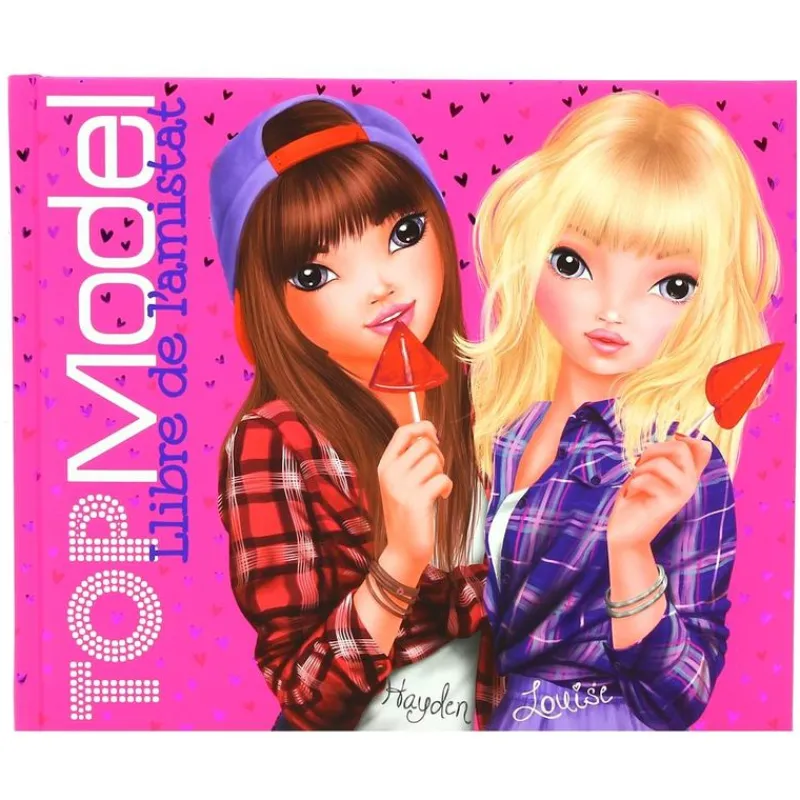 SELECCION DRIM Top Model Libro de la Amistad Catalán Rosa- Artículos En Catalán|Escolar