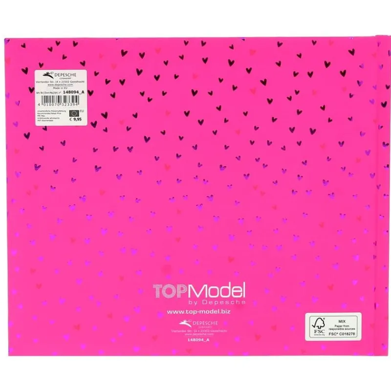 SELECCION DRIM Top Model Libro de la Amistad Catalán Rosa- Artículos En Catalán|Escolar