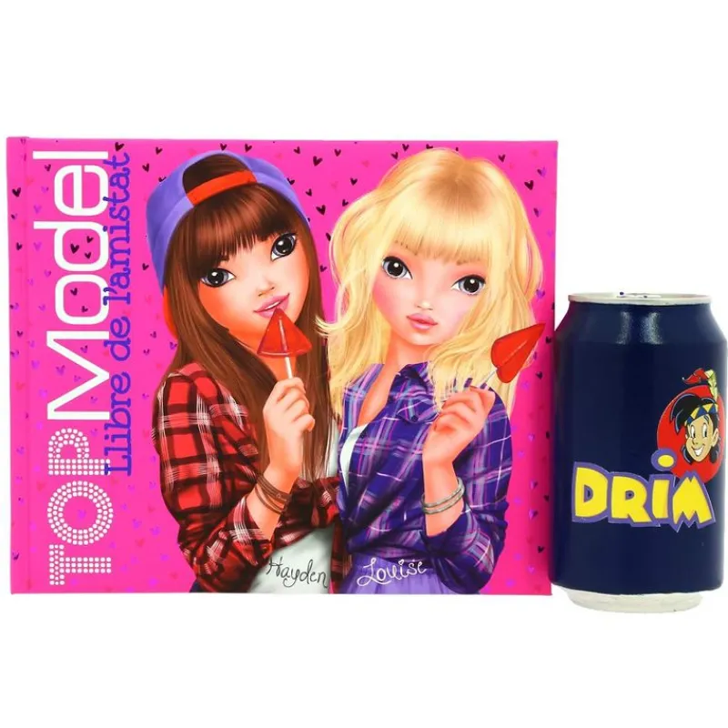 SELECCION DRIM Top Model Libro de la Amistad Catalán Rosa- Artículos En Catalán|Escolar