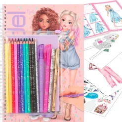 DEPESCHE Manualidades|Top Model Libro para Colorear