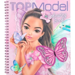 DEPESCHE Top Model Libro para Colorear Fairy Love- Escolar|Manualidades
