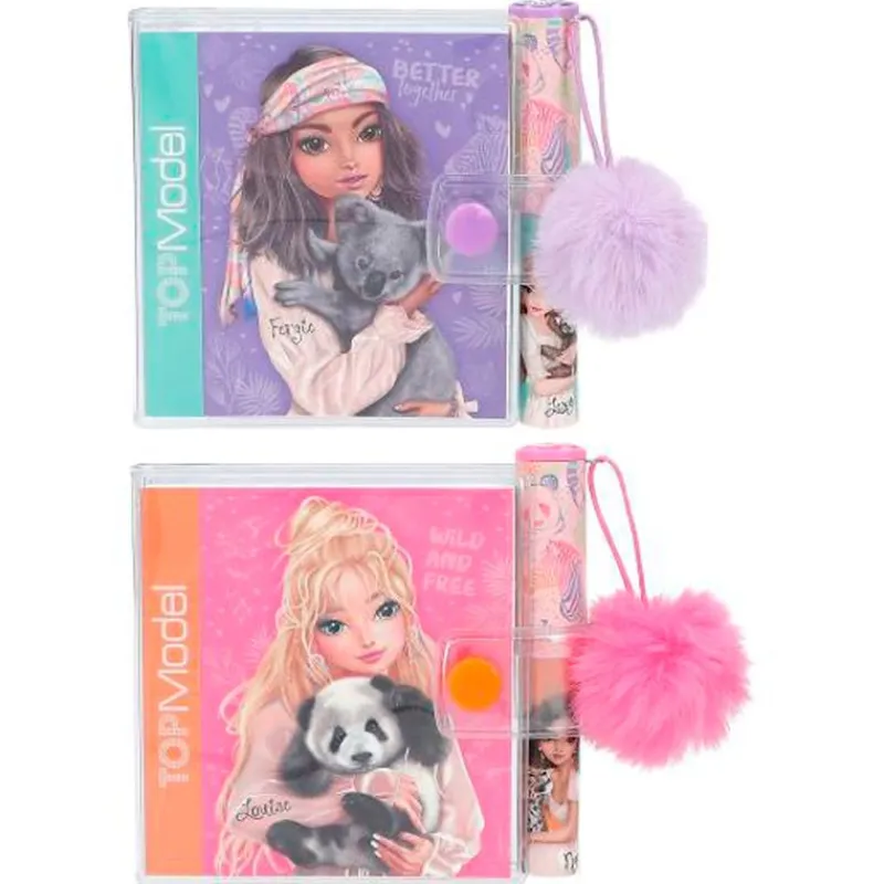 DEPESCHE Escolar|Top Model Mini Bloc Notas con Bolígrafo Surtido