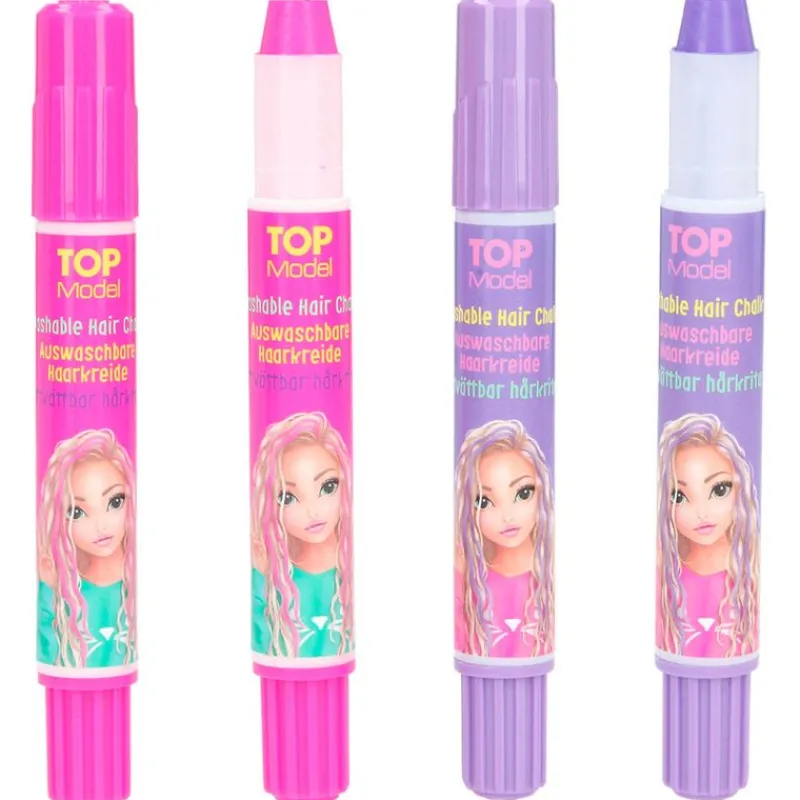 SELECCION DRIM Top Model Pack Tizas para el Pelo- Ropa Y Complementos