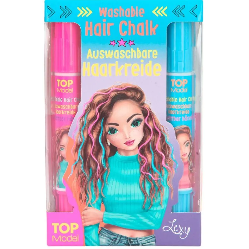 SELECCION DRIM Top Model Pack Tizas para el Pelo- Ropa Y Complementos