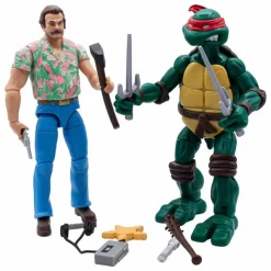 BANDAI Tortugas Ninja vs Stranger Things Pack Figuras STD- Figuras Películas Y Series|Halloween