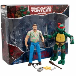 BANDAI Tortugas Ninja vs Stranger Things Pack Figuras STD- Figuras Películas Y Series|Halloween