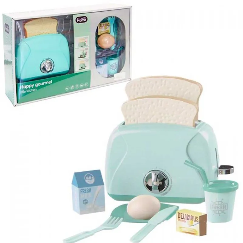 DRIM DISCOUNT Juegos Y Juguetes De Imitación|Tostadora Infantil con Complementos