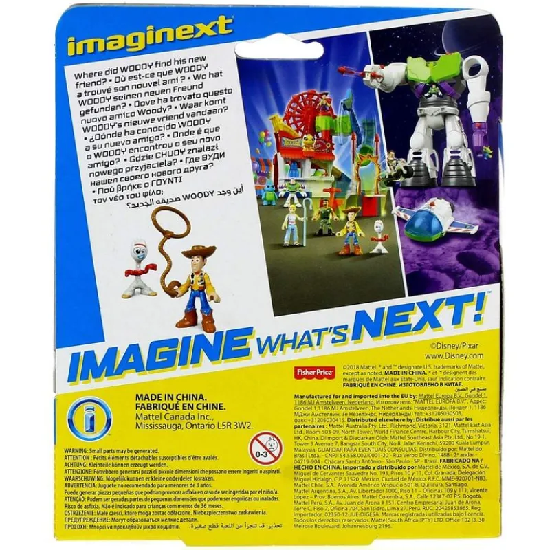 MATTEL Toy Story 4 Imaginext Pack Figuras Surtidas- Figuras Y Figuras De Acción